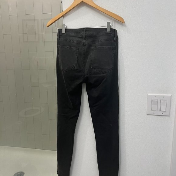 Paige Verdugo Skinny Jean in Dark Grey Size 28 - Picture 3 of 5